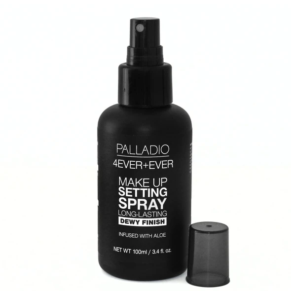 Palladio 4 Ever and Ever Make Up Setting Spray, Longlasting, Instantly Sets and Secures Makeup for All Day Wear - 100 ml