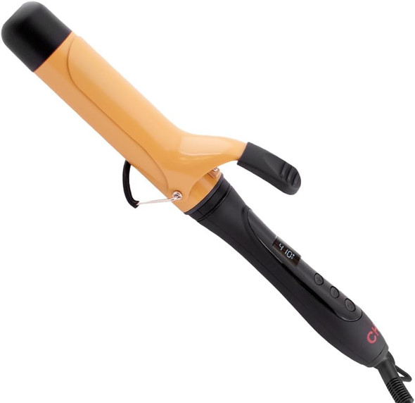 CHI Texture Tourmaline Ceramic Curling Iron  Onyx Black 1 inch