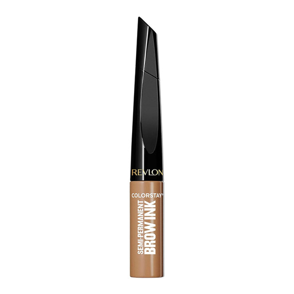 Revlon ColorStay 5-in-1 Semi-Permanent Brow Ink with Spoolie Brush, Waterproof, Transfer-Proof, Eyebrow Makeup, Easy to Remove - 0.09 fl oz