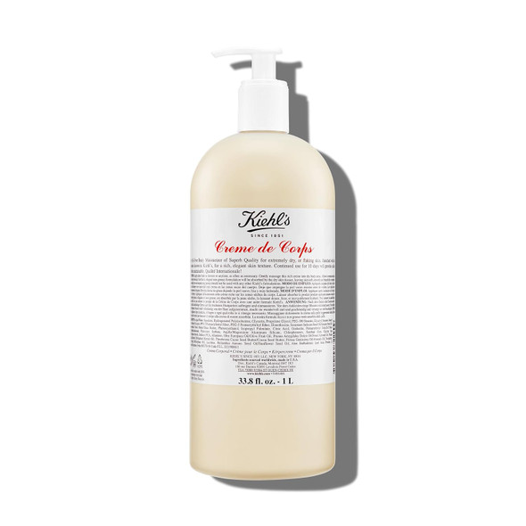 Kiehl's  Creme de Corps Body Lotion,with Cocoa Butter Fast Hydration