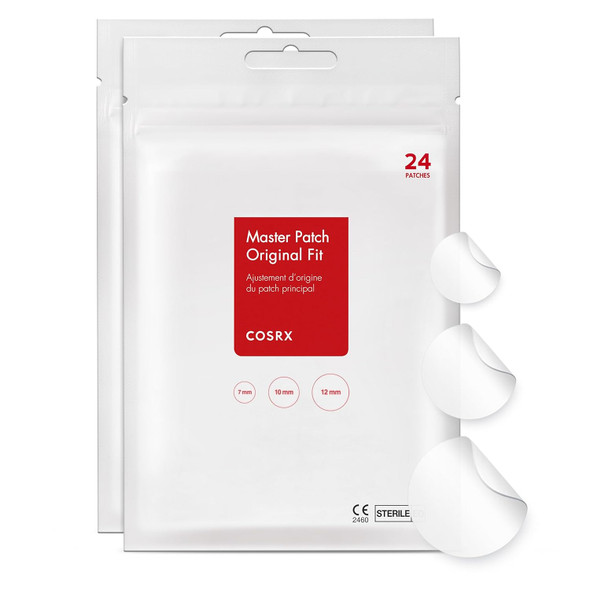 COSRX Acne Pimple Patches Absorbing Hydrocolloid Spot 3 Size