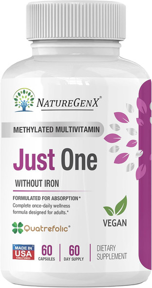 NatureGenX Just One Daily Methylated Multivitamin