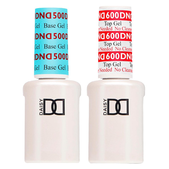 DAISY DND DND Base Gel & Top Gel No Cleanse Duo - 0.6 fluid ounces