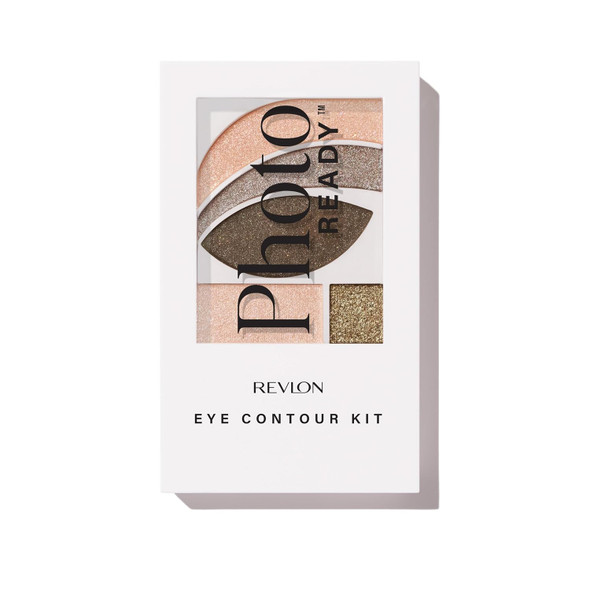 REVLON PhotoReady Eye Contour Kit Gray Palette, 501 Metropolitan, 0.1 oz