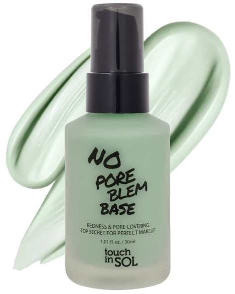 TOUCH IN SOL No Poreblem Primer  Pore Primer for Korean Makeup Mattifying Primer for Oily Skin Pore Eraser for Large Pores Blurring Finish from K Beauty
