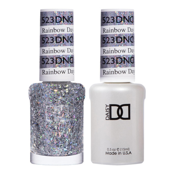 DAISY DND DND Gel Nail Polish Duo Multi Glitter 0.5 Fl Oz Each