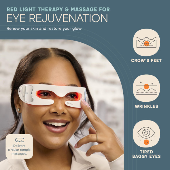 Lifepro Rejuvaglow Red Light Therapy for Eyes - 36 Dual Led Chip
