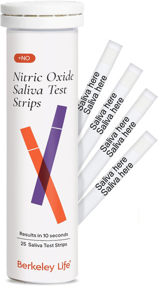 Berkeley Life Nitric Oxide Test Strips - At-Home Saliva Testing