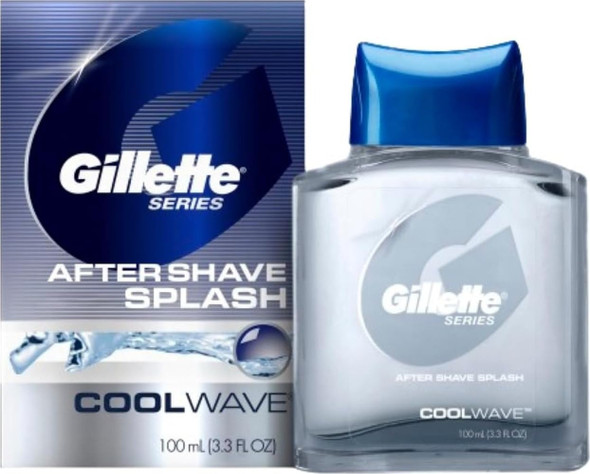 Gillette Series Cool Wave After Shave  Aftershave for Men  After Shave Cologne Men