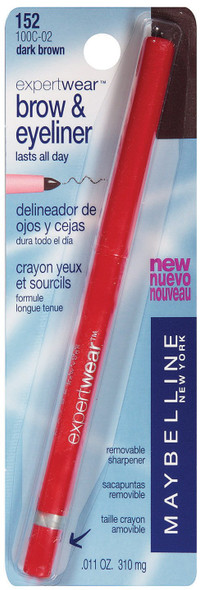 Maybelline Expert Wear Brow & Eyeliner Pencil,