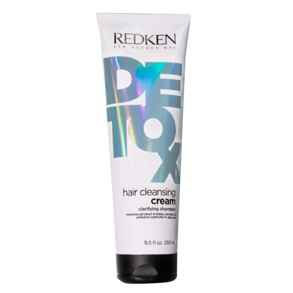 Redken Detox Hair Cleansing Cream Clarifying Shampoo For All Hair Types - Removes Buildup and Strengthens Hair Cuticle