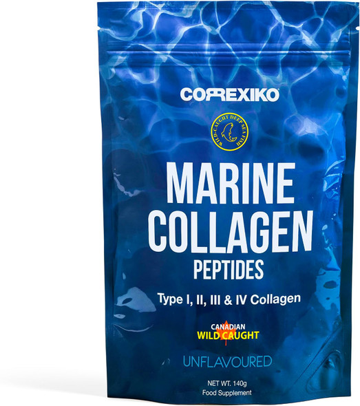 CORREXIKO Premium Marine Collagen Powder Unflavored  Premium,5 Ounce (Pack of 1)