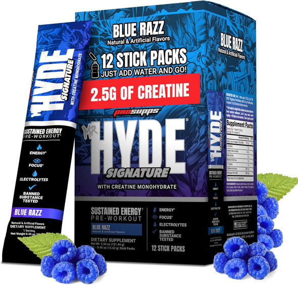 ProSupps Mr. Hyde Signature Pre Workout Drink Mix - 12 Servings