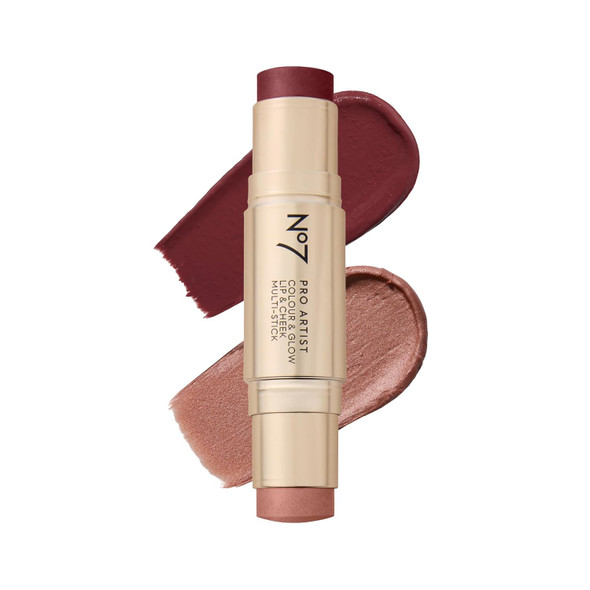 No7 Pro Artist Color & Glow Cream Blush Stick - 10g