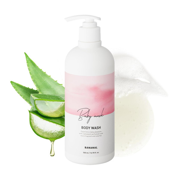 BANANAL Korean Body Wash with Hyaluronic Acid - 16.9fl oz