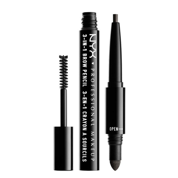 NYX PROFESSIONAL MAKEUP 3-In-1 Brow Pencil Eyebrow Pencil
