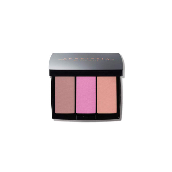 Anastasia Beverly Hills Blush Trio - Essential High-Pigment Blush Compact, Seamlessly Blendable Powder Formula for Sculpting and Brightening Cheeks
