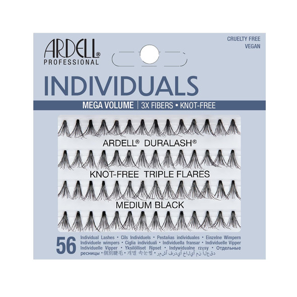 Ardell Triple Individuals Knot-Free Medium Black