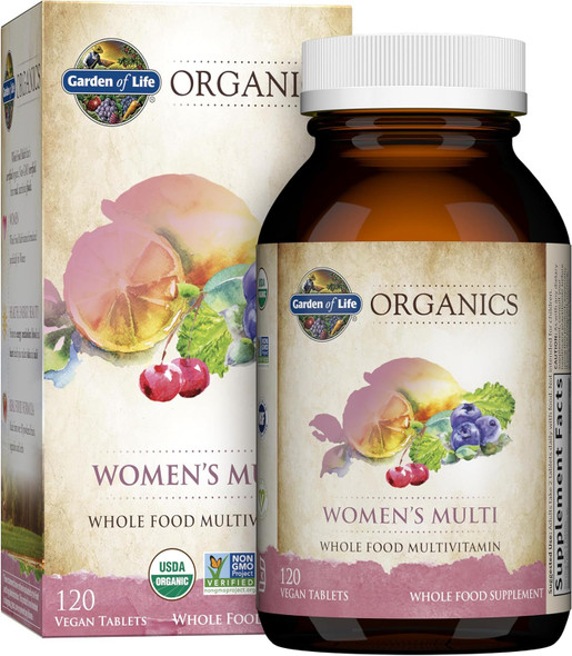 Garden of Life Organics Women's Multivitamin, USDA Organic