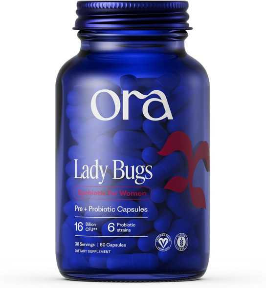 Ora Organic Vaginal Probiotics for Women Lactobacillus crispatus