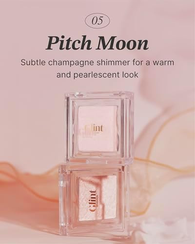 Glint by VDIVOV Glint Dewy Highlighter - Pitch Moon 0.08oz - Luminous Glow - 3.1 Ounce