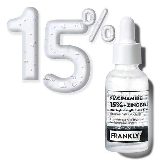 FRANKLY Niacinamide 15% + Zinc Bead Serum