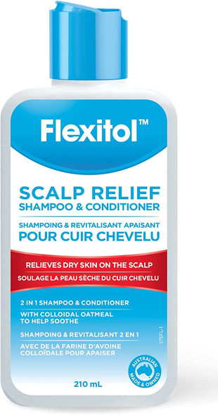 Flexitol Scalp Relief Tar-Free Shampoo & Conditioner for Dry, Itchy Scalp, 7.1 Ounces