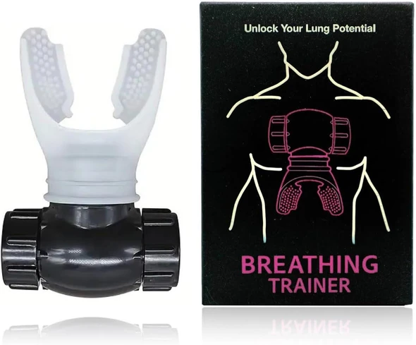 easilis Lung Trainer Dual Control Breathing Device for Lungs