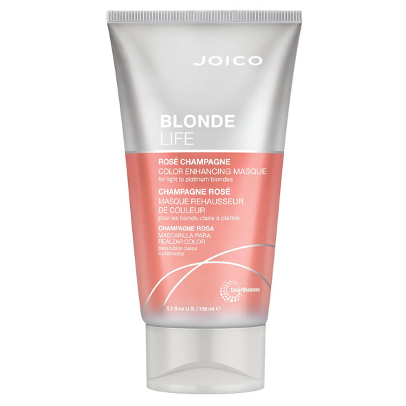 Joico Blonde Life Color Enhancing Masque For Blonde Hair Color Depositing Treatment Maintain Unique Blonde Tones  Fortified With Monoi and Tamanu Oil
