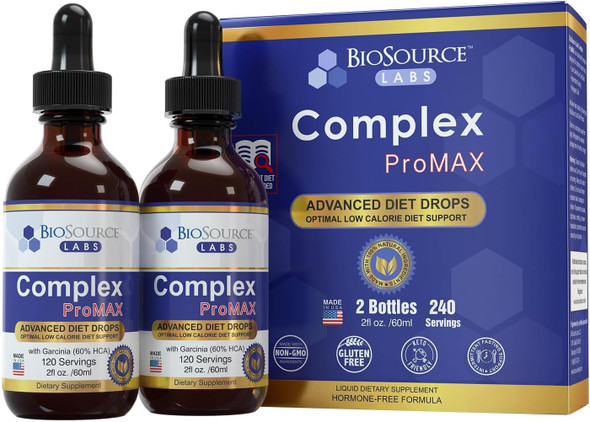 BioSource Labs Complex ProMAX Diet Drops Liquid Supplement