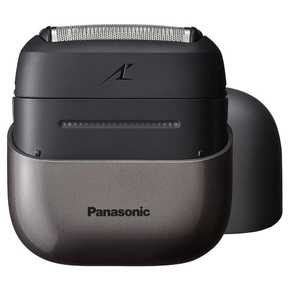 Panasonic Swipe Right Travel Shaver for Men Portable Electric Razor for Men with USB-C Charging -Blade Cutting System and Beard Sensor Technology Wet/Dry Use