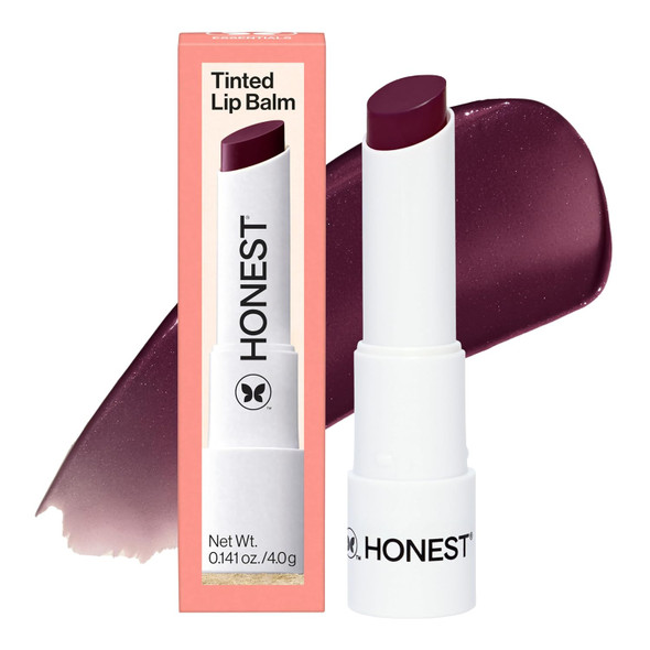 Honest Beauty Tinted Lip Balm, Cruelty-Free, Moisturizing, Blood Orange