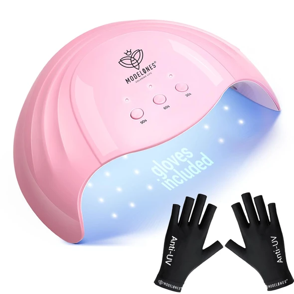 Modelones UV Nail Lamp 48 W Nail Dryer with 3 Timer Settings