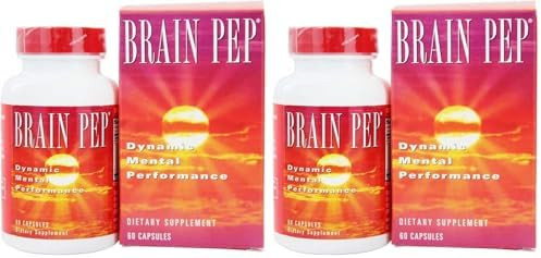 Natural Balance Brain Pep | Brain Function Supplement with Ginkgo Biloba, Kola Nut | Helps Support Improved Memory, Focus & Mental Clarity