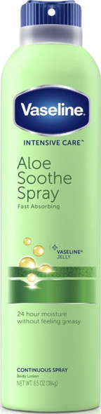 VASELINE SPRAY and  GO ALOE FRESH