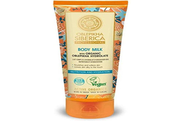 Natura Siberica Body Milk with Organic Oblepikha Hydrolate