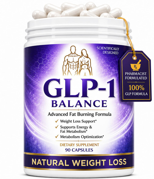 1-Glp-Fit Glp1 Weight Loss Supplement and Gut Health Appetite Control 90 Veg Caps