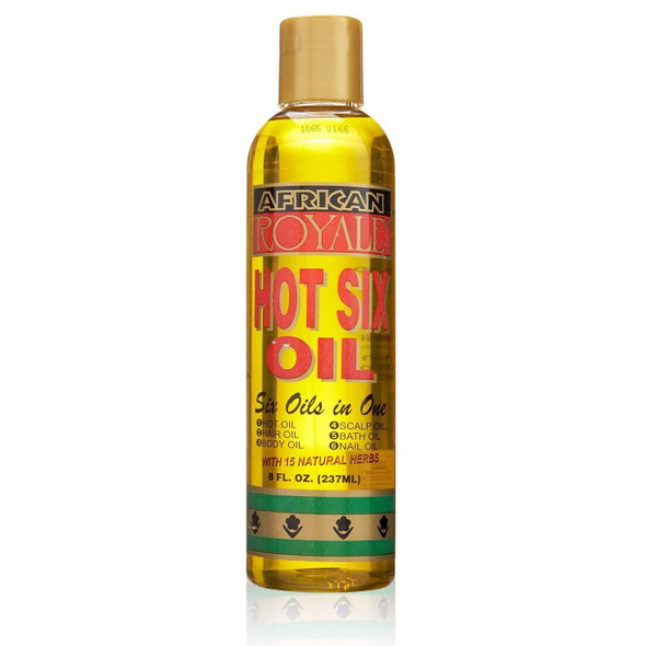 African Royale Hot Six Oil 8 Oz.