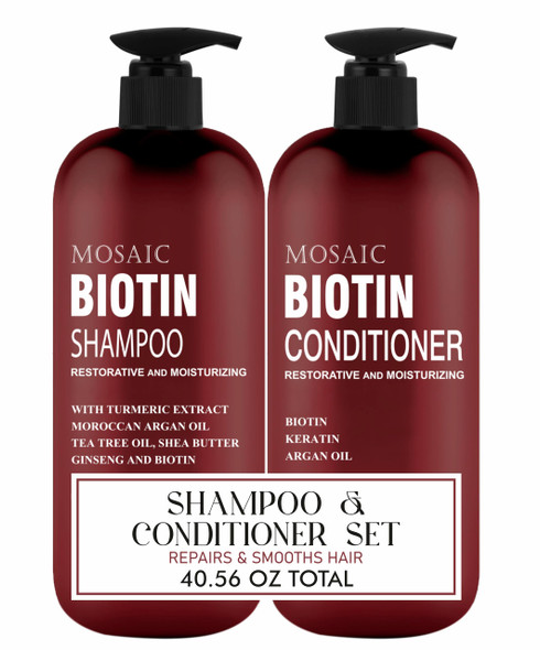 Anatoliadaphne Biotin Volumizing Shampoo And Conditioner Set For Thinning Hair And Regrowth Ultimate Anti Hair Loss Thickening Growth Treatment Care For Men and Women