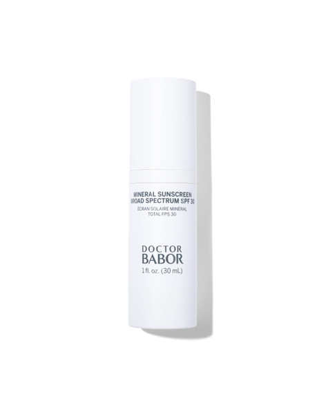 Doctor Babor Solar Defense Mineral Face Sunscreen Spf 30 Physical Protection With No White Cast Non Tinted Sheer Mineral Coverage For Anti Aging And Wrinkle Defense Moisturizing Under Makeup 1 Oz.