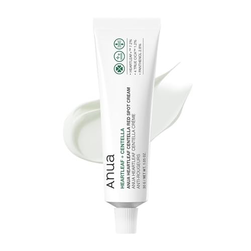 Anua Heartleaf Centella Red Spot Cream Hydration Face Moisturizer For Skin Relief Niacinamide Centella Panthenol Spot Treatment For Sensitive Skin NonComedogenic Korean Skincare 30G/1.05Oz