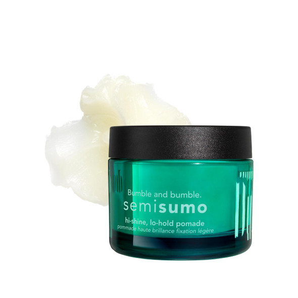 Bumble And Bumble. Semisumo HiShine Hair Pomade Creates Definition Anti Frizz Subtle Hold HiShine Finish For Medium To Thick Curly Wavy Straight Hair 1.5 Ounce