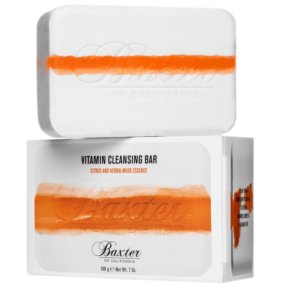 Baxter Of California Vitamin Cleansing Bar Citrus and Herbal Musk 7 Oz