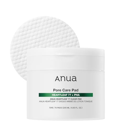Anua Heartleaf 77 Toner Pad 70 Sheets Pha Dead Skin Care Low Ph Daily Toner Pad Exfoliating