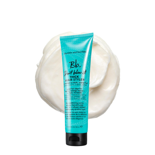 Bumble And Bumble. Don'T Blow It Thick H Air Styler Air Dry Cream Anti Frizz Hair Cream Adds Hydration And Light HoldFor Medium To Thick Curly Wavy Straight Hair Types 5 Fl Oz