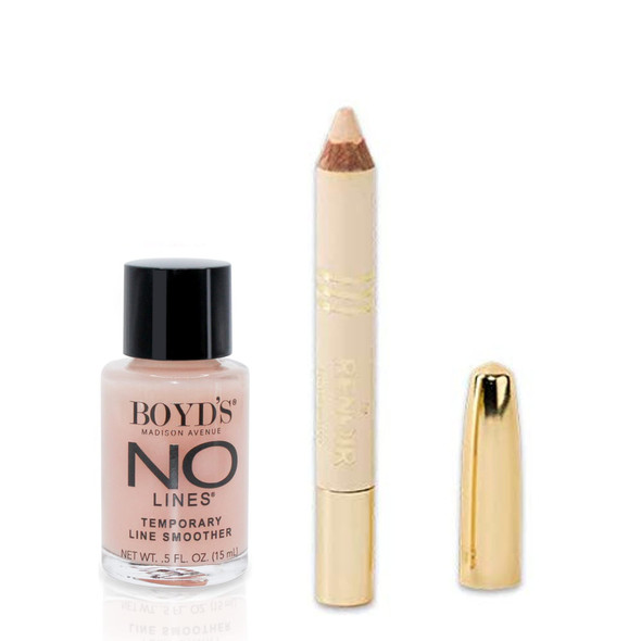 Boyd'S Madison Avenue Boyd'S Cosmetics Nyc No Lines Temporary Wrinkle Remover With Our Miracle Concealer Pencil