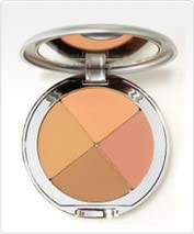 Christina Cosmetics Perfect Pigment 4 Compact " One Minute Makeup 8In1 Mineral Foundation Concealer Color Corrector Eyeshadow Blush Bronzer Highlighter and Contour.