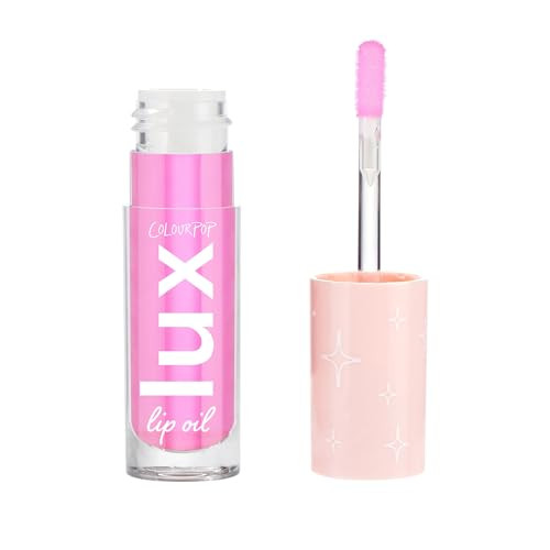 Colourpop Lux Lip Oil Hydrating Sheer Tinted Lip Oil Formulated With AntioxidantRich Chamomile Extract and Calendula Oil NonGreasy Nourishing Pink Lip Oil Raspberry Mojito 0.16 Oz