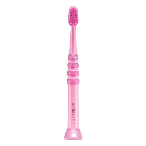 Curaprox Baby Toothbrush " For Babies And Toddlers UltraSoft Bristles For Gentle Brushing Random Colour Single Pack
