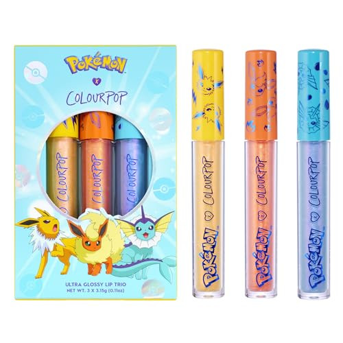 Colourpop Poka Mon X Colourpop Evolution Ultra Glossy Lip Trio